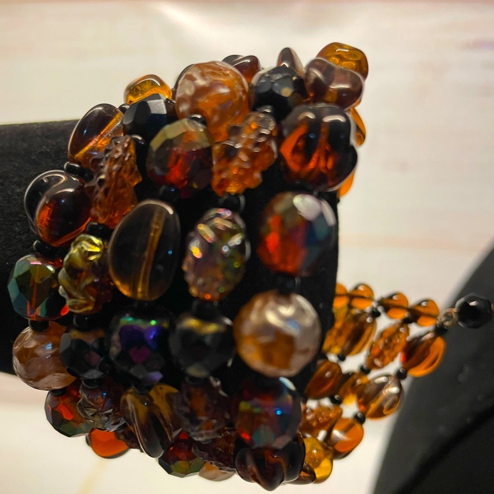 Premier designs Wire brownish tan bracelet - Picture 4 of 6